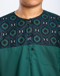 Aristocrat 3.0 Kurta Kids - EMERALD