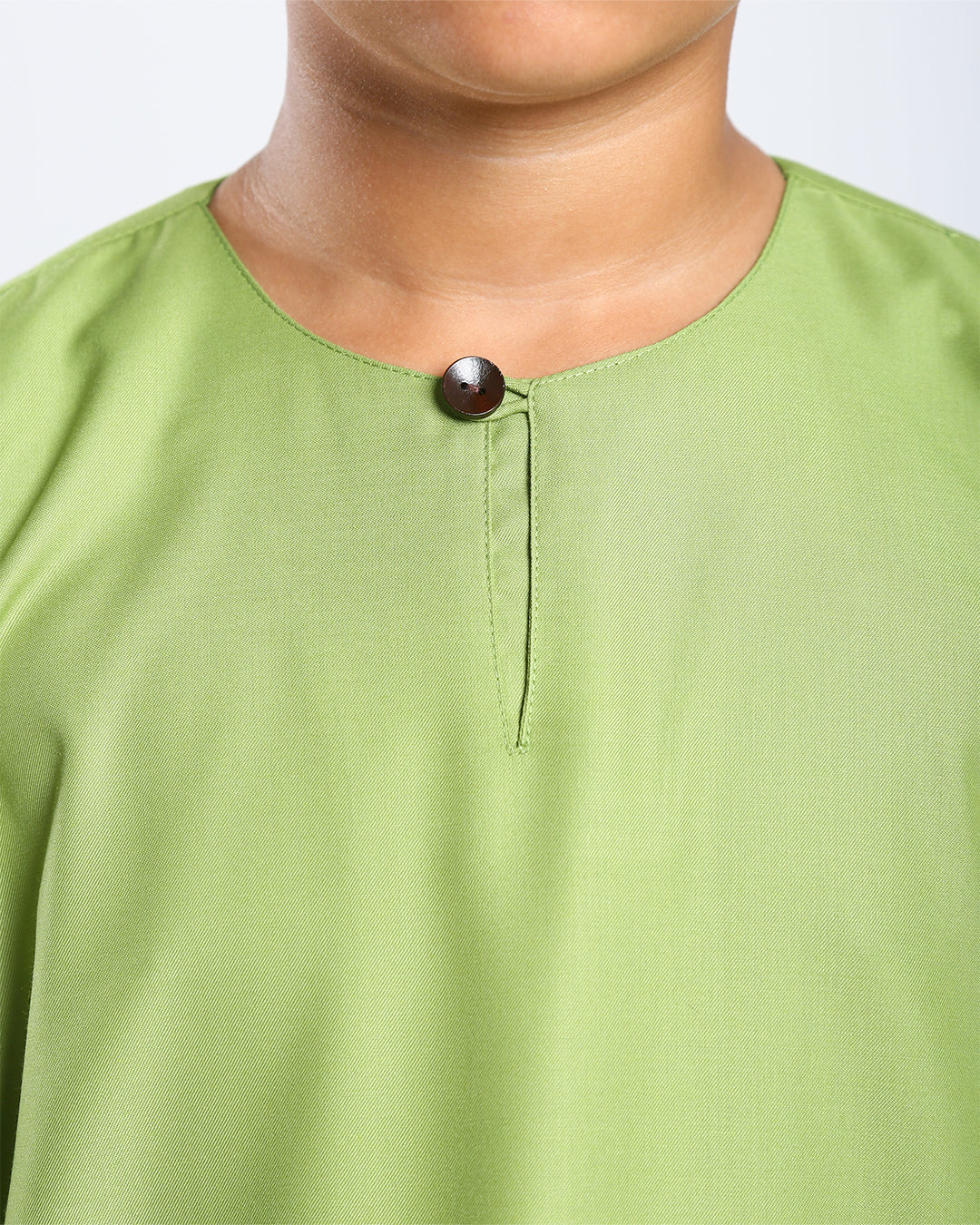 Bangsawan Baju Melayu Set Kids - PEAR GREEN