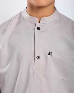 Sultan Baju Melayu Top Kids - TAUPE