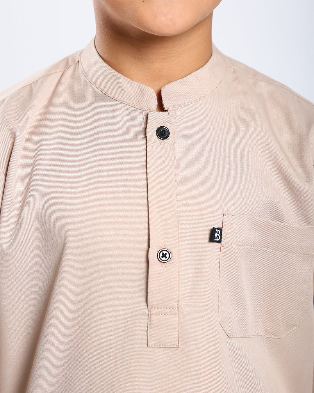 Sultan Baju Melayu Top Kids - SAND