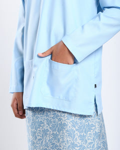 Bangsawan Baju Melayu Set Kids - LIGHT BLUE