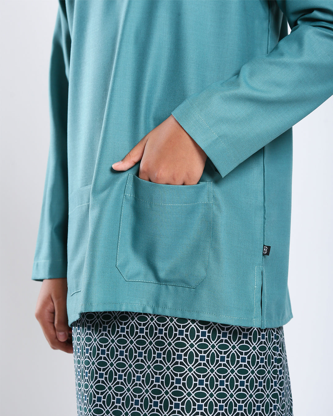 Bangsawan Baju Melayu Set Kids - TEAL