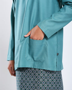 Bangsawan Baju Melayu Set Kids - TEAL