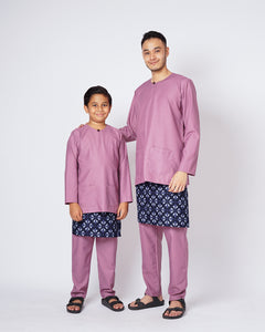 Bangsawan Baju Melayu Set Adults - LIGHT PURPLE