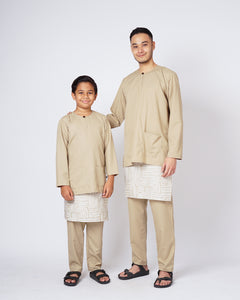 Bangsawan Baju Melayu Set Adults - GOLD