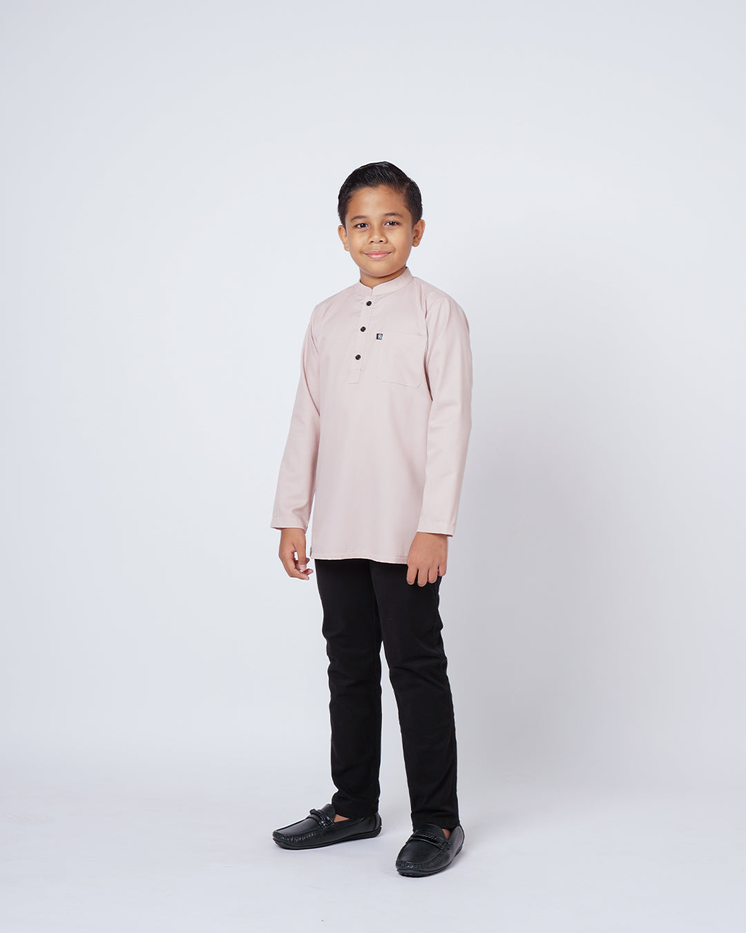 Sultan Baju Melayu Top Kids - BEIGE
