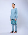 Bangsawan Baju Melayu Set Adults - DENIM