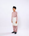 Mahkota Baju Melayu Set FS Kids - DUSTY PINK