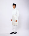 Mahkota Baju Melayu Set MS Adults - OFF WHITE