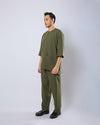 Nadi Oversize Set Adults - OLIVE