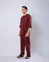 Rumi Oversize Set Adults - MAROON