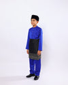 Mahkota Baju Melayu Set FS Kids - ROYAL BLUE