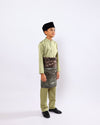 Mahkota Baju Melayu Set FS Kids - PISTACHIO