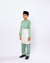 Mahkota Baju Melayu Set FS Kids - ALOE GREEN