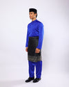 Mahkota Baju Melayu Set FS Adults - ROYAL BLUE