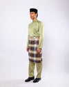 Mahkota Baju Melayu Set FS Adults - PISTACHIO