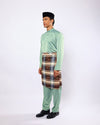Mahkota Baju Melayu Set FS Adults - ALOE GREEN