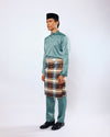 Mahkota Baju Melayu Set FS Adults - TEAL