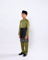 Mahkota Baju Melayu Set FS Kids - OLIVE