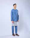 Bangsawan Baju Melayu Set Adults - TURQUOISE