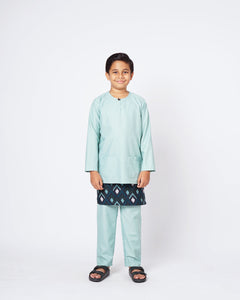 Bangsawan Baju Melayu Set Kids - MINT