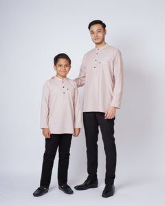 Sultan Baju Melayu Top Kids - BEIGE