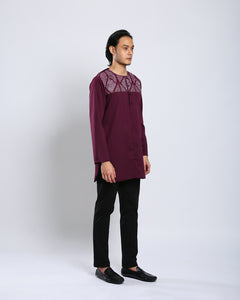 Aristocrat 3.0 Kurta Adults - BURGUNDY