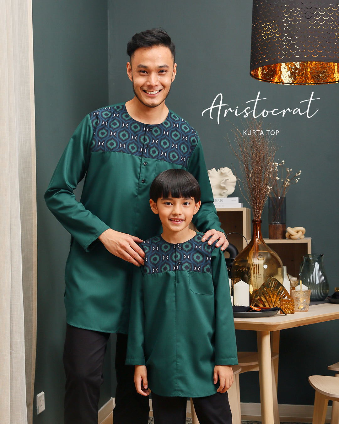 Aristocrat 3.0 Kurta Adults - BLACK 1