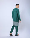 Bangsawan Baju Melayu Set Adults - EMERALD