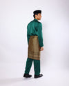 Mahkota Baju Melayu Set MS Adults - EMERALD