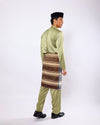 Mahkota Baju Melayu Set FS Adults - PISTACHIO