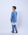 Bangsawan Baju Melayu Set Kids - TURQUOISE
