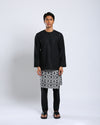 Bangsawan Baju Melayu Set Adults - BLACK