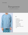 Bangsawan Baju Melayu Set Adults - DENIM