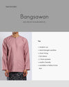 Bangsawan Baju Melayu Set Adults - DUSTY PURPLE