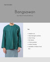 Bangsawan Baju Melayu Set Adults - EMERALD