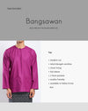 Bangsawan Baju Melayu Set Adults - MAGENTA
