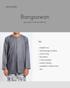 Bangsawan Baju Melayu Set Kids - GREY
