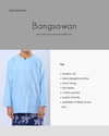 Bangsawan Baju Melayu Set Kids - LIGHT BLUE