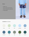 Bangsawan Baju Melayu Set Kids - LIGHT BLUE