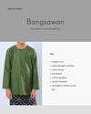Bangsawan Baju Melayu Set Kids - OLIVE