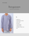 Bangsawan Baju Melayu Set Kids - SILVER