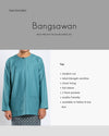 Bangsawan Baju Melayu Set Kids - TEAL