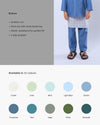 Bangsawan Baju Melayu Set Kids - TURQUOISE