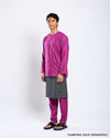 Bangsawan Baju Melayu Set Adults - MAGENTA