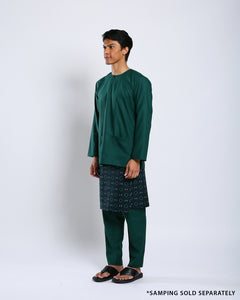 Bangsawan Baju Melayu Set Adults - EMERALD