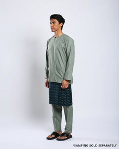 Bangsawan Baju Melayu Set Adults - SAGE