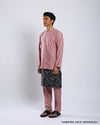 Bangsawan Baju Melayu Set Adults - DUSTY PURPLE