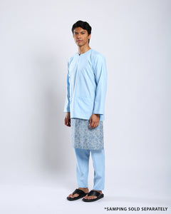 Bangsawan Baju Melayu Set Adults - LIGHT BLUE