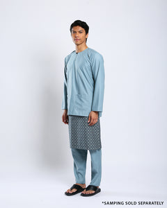 Bangsawan Baju Melayu Set Adults - DENIM